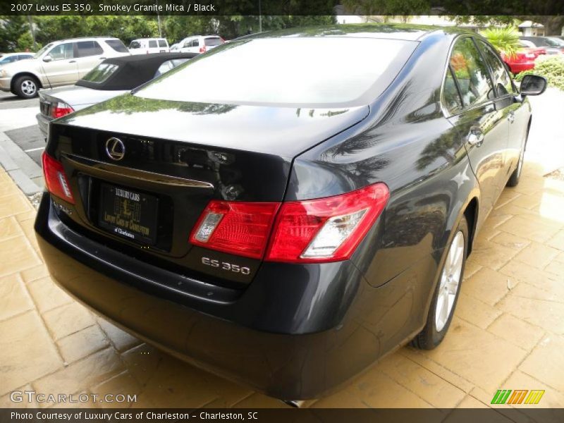 Smokey Granite Mica / Black 2007 Lexus ES 350