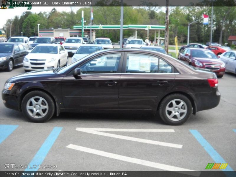 Dark Cinnamon / Beige 2006 Hyundai Sonata GLS