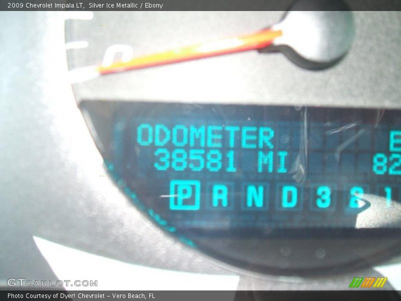 Silver Ice Metallic / Ebony 2009 Chevrolet Impala LT