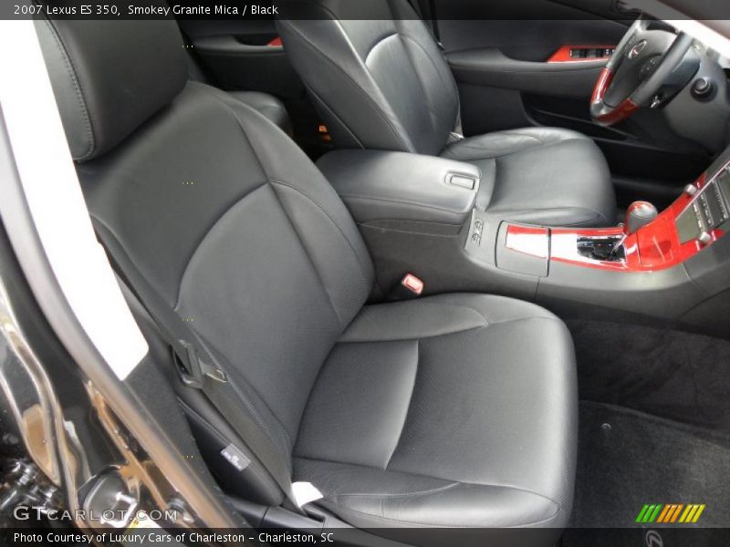 Smokey Granite Mica / Black 2007 Lexus ES 350