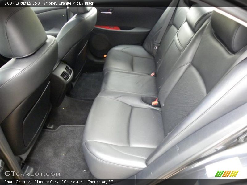 Smokey Granite Mica / Black 2007 Lexus ES 350