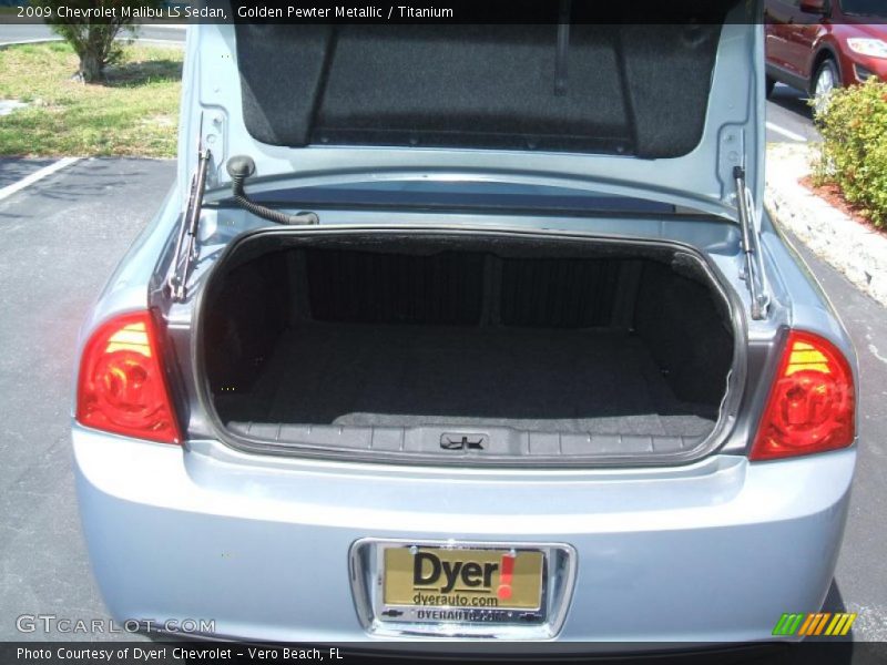 Golden Pewter Metallic / Titanium 2009 Chevrolet Malibu LS Sedan
