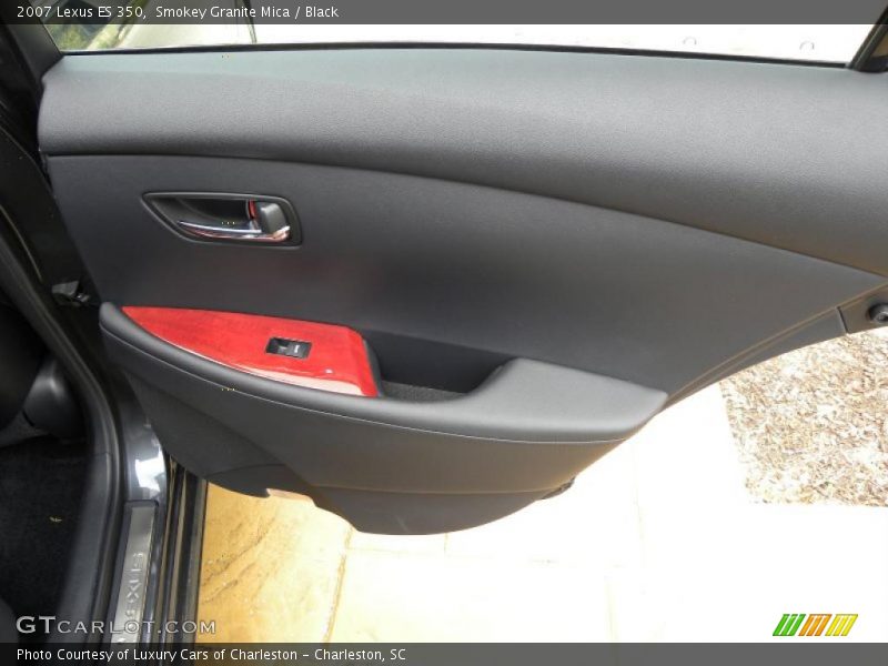 Smokey Granite Mica / Black 2007 Lexus ES 350