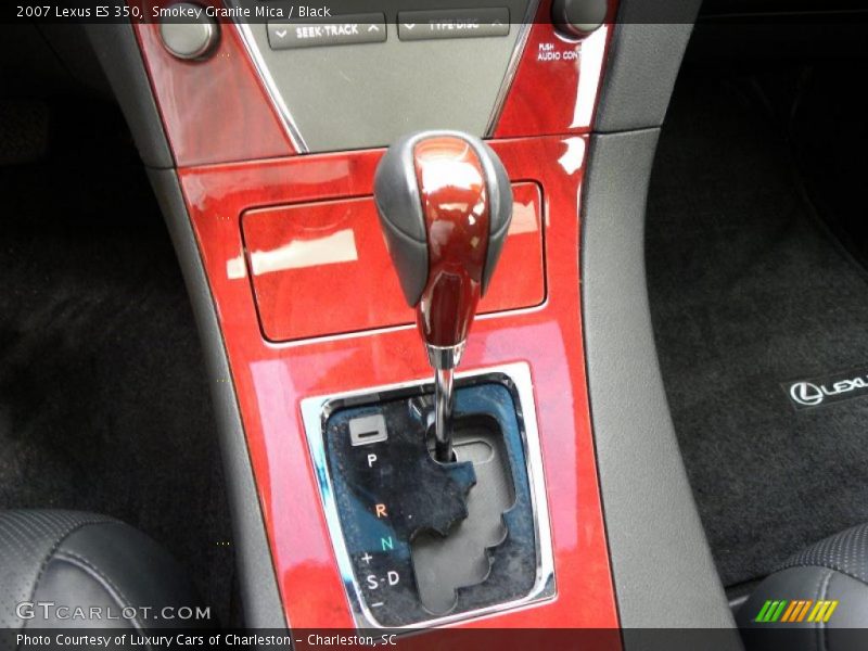 Smokey Granite Mica / Black 2007 Lexus ES 350