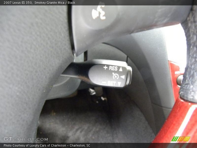 Smokey Granite Mica / Black 2007 Lexus ES 350
