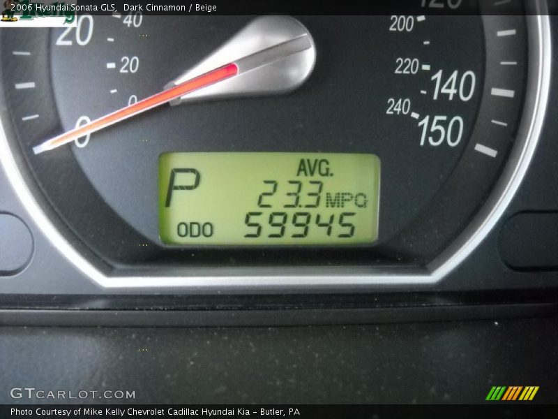Dark Cinnamon / Beige 2006 Hyundai Sonata GLS