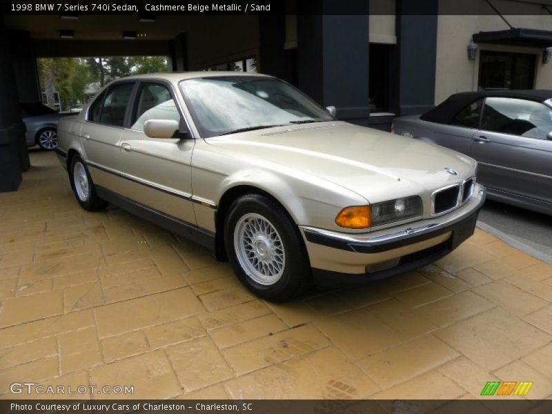Cashmere Beige Metallic / Sand 1998 BMW 7 Series 740i Sedan