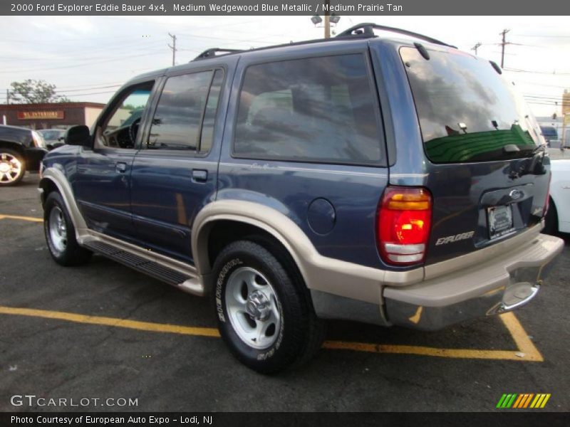 Medium Wedgewood Blue Metallic / Medium Prairie Tan 2000 Ford Explorer Eddie Bauer 4x4