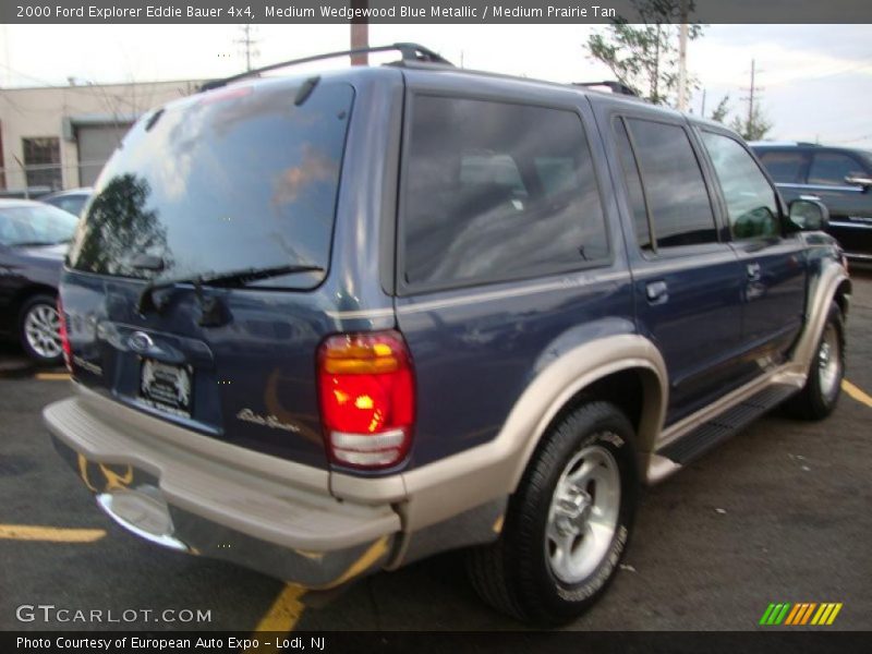 Medium Wedgewood Blue Metallic / Medium Prairie Tan 2000 Ford Explorer Eddie Bauer 4x4