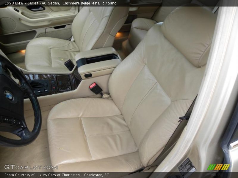 Cashmere Beige Metallic / Sand 1998 BMW 7 Series 740i Sedan