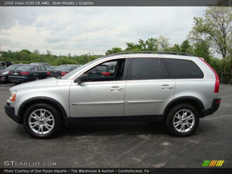 Silver Metallic / Graphite 2005 Volvo XC90 V8 AWD