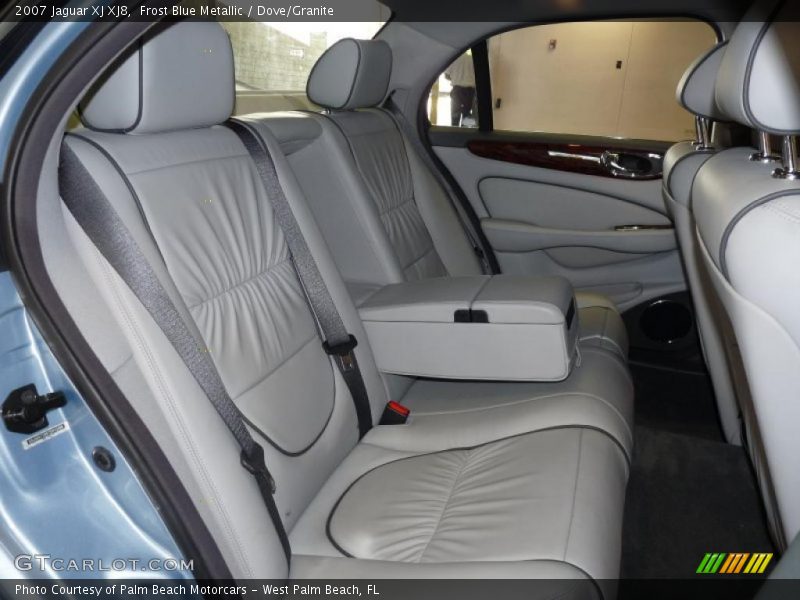 Frost Blue Metallic / Dove/Granite 2007 Jaguar XJ XJ8