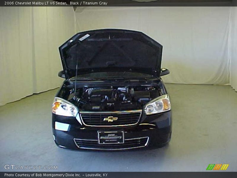 Black / Titanium Gray 2006 Chevrolet Malibu LT V6 Sedan