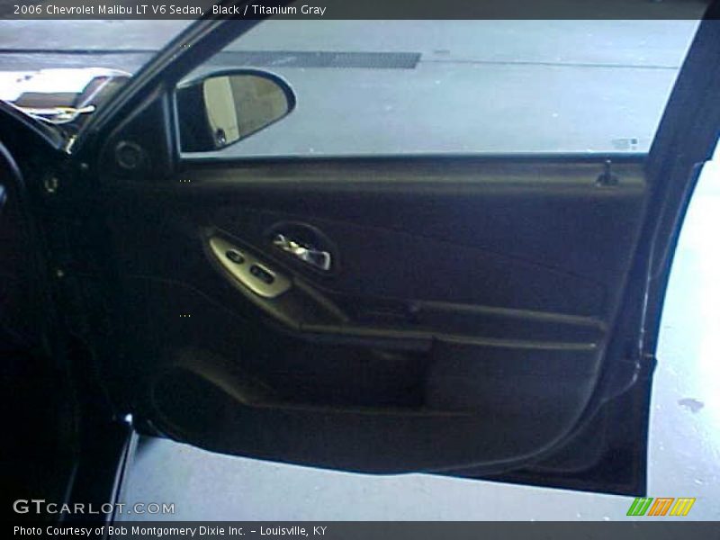 Black / Titanium Gray 2006 Chevrolet Malibu LT V6 Sedan