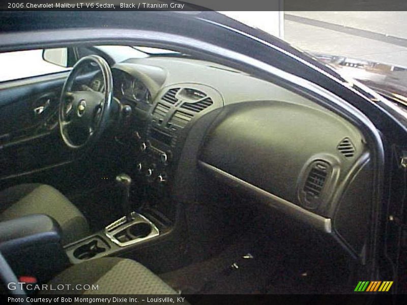 Black / Titanium Gray 2006 Chevrolet Malibu LT V6 Sedan