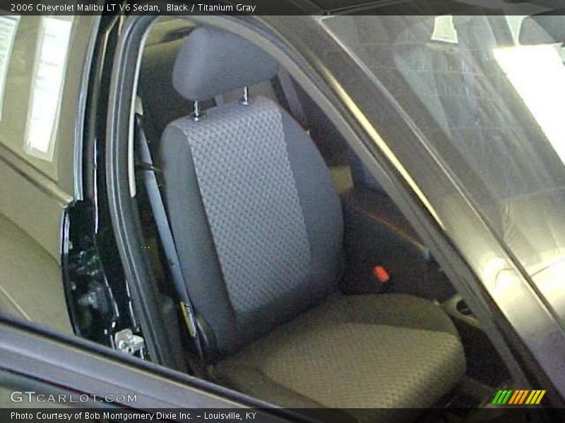 Black / Titanium Gray 2006 Chevrolet Malibu LT V6 Sedan