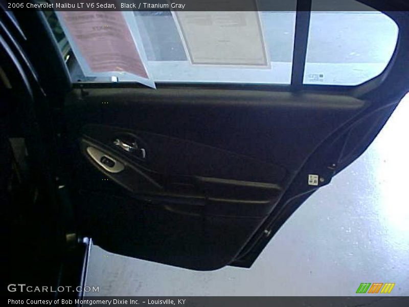 Black / Titanium Gray 2006 Chevrolet Malibu LT V6 Sedan