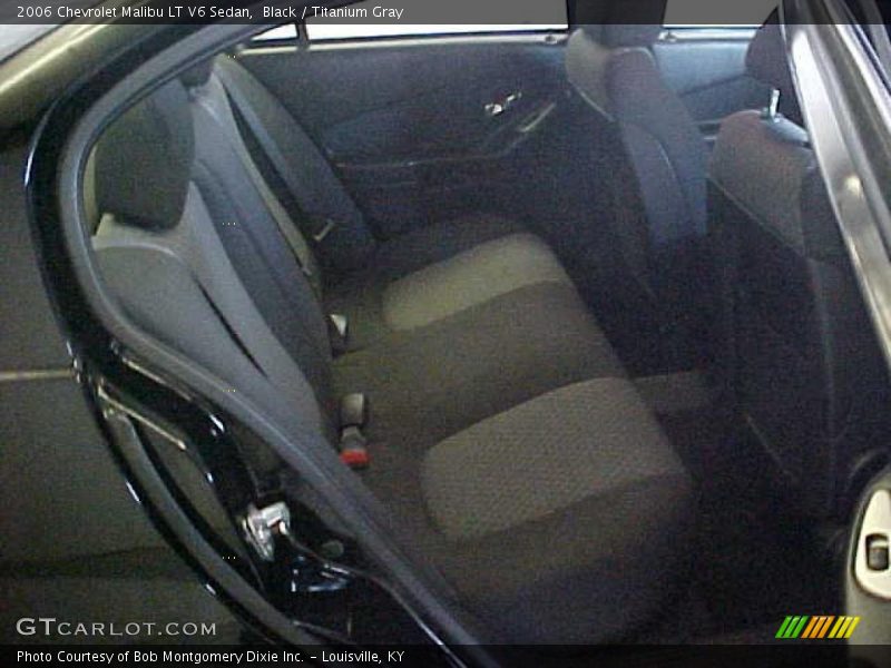 Black / Titanium Gray 2006 Chevrolet Malibu LT V6 Sedan