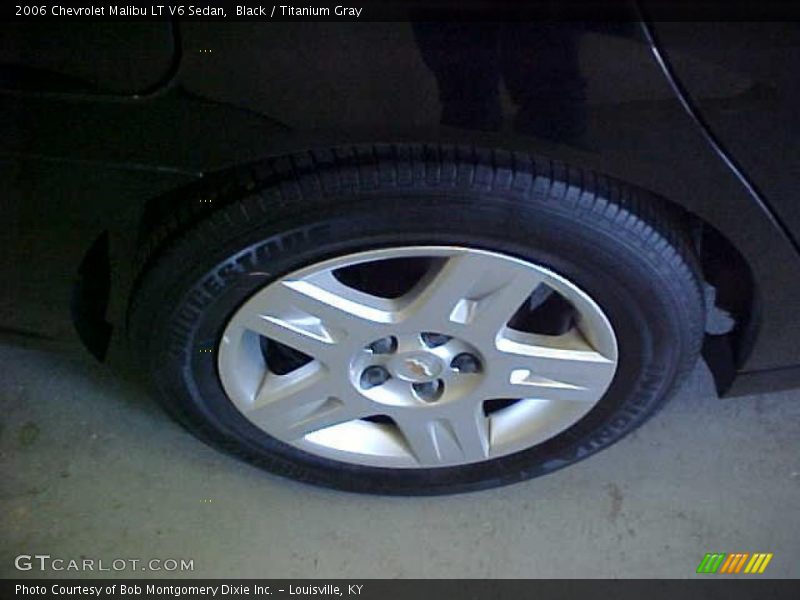 Black / Titanium Gray 2006 Chevrolet Malibu LT V6 Sedan