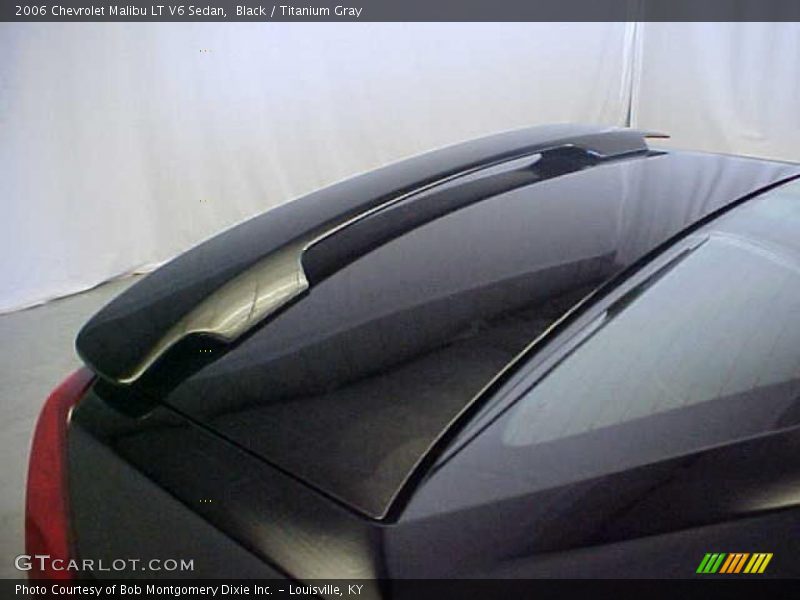 Black / Titanium Gray 2006 Chevrolet Malibu LT V6 Sedan