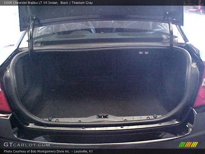 Black / Titanium Gray 2006 Chevrolet Malibu LT V6 Sedan