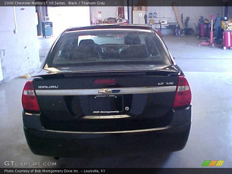 Black / Titanium Gray 2006 Chevrolet Malibu LT V6 Sedan