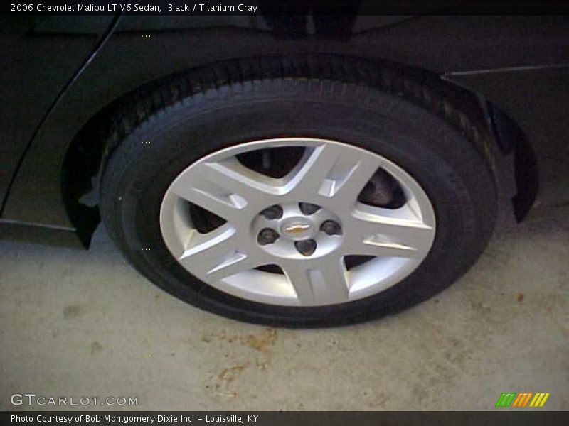 Black / Titanium Gray 2006 Chevrolet Malibu LT V6 Sedan