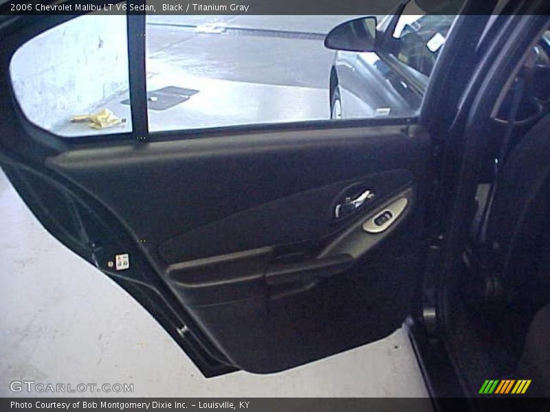 Black / Titanium Gray 2006 Chevrolet Malibu LT V6 Sedan