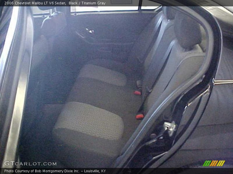 Black / Titanium Gray 2006 Chevrolet Malibu LT V6 Sedan