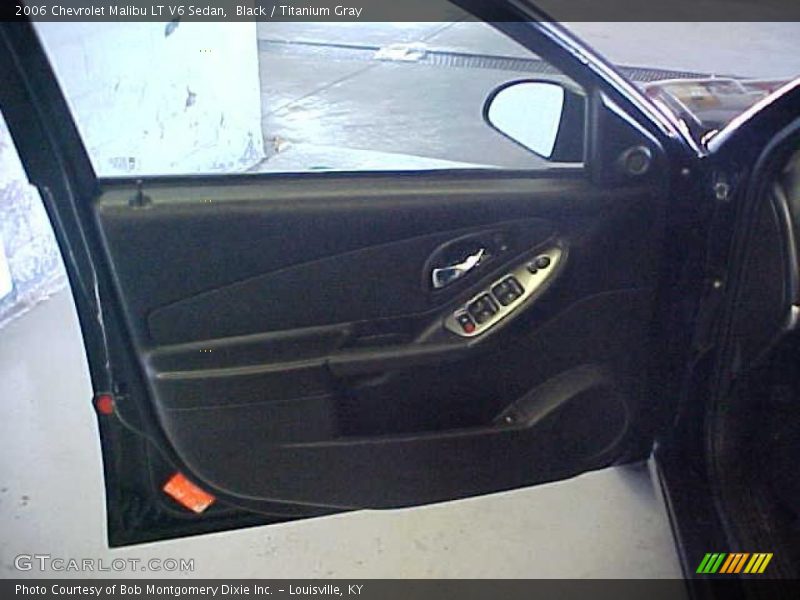 Black / Titanium Gray 2006 Chevrolet Malibu LT V6 Sedan