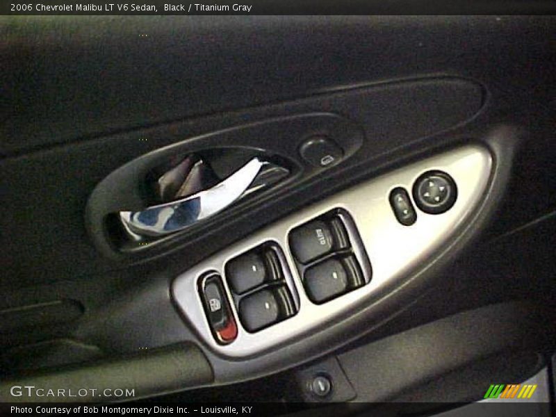 Black / Titanium Gray 2006 Chevrolet Malibu LT V6 Sedan