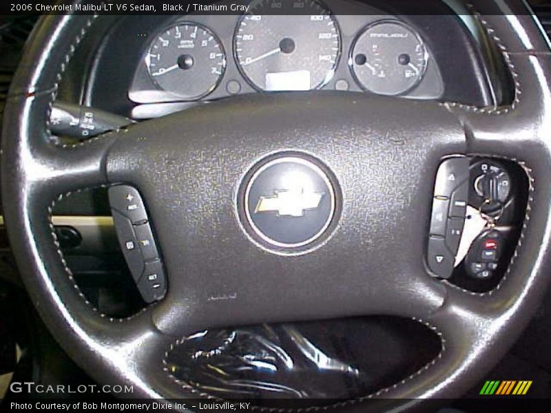 Black / Titanium Gray 2006 Chevrolet Malibu LT V6 Sedan