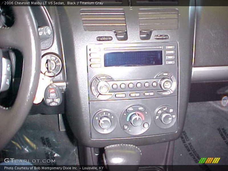 Black / Titanium Gray 2006 Chevrolet Malibu LT V6 Sedan