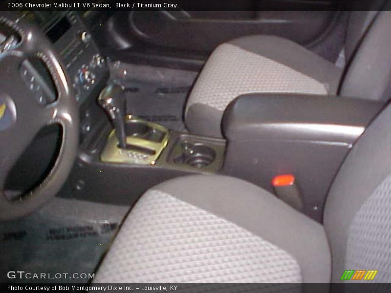 Black / Titanium Gray 2006 Chevrolet Malibu LT V6 Sedan