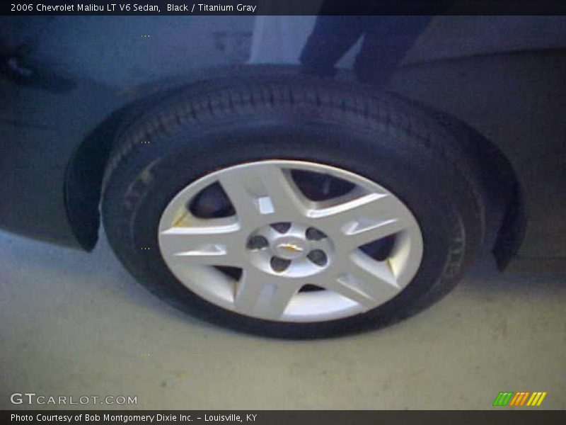 Black / Titanium Gray 2006 Chevrolet Malibu LT V6 Sedan
