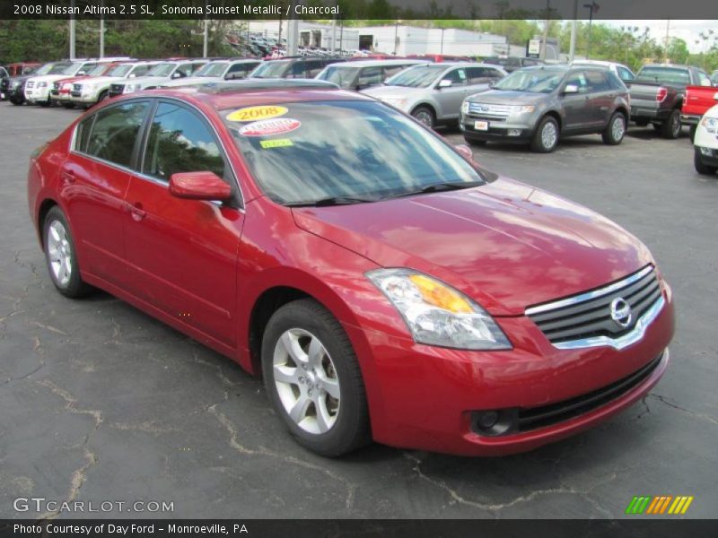 Sonoma Sunset Metallic / Charcoal 2008 Nissan Altima 2.5 SL