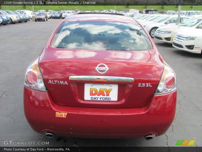 Sonoma Sunset Metallic / Charcoal 2008 Nissan Altima 2.5 SL