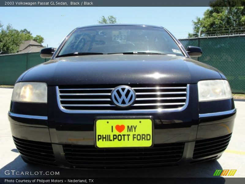Black / Black 2003 Volkswagen Passat GL Sedan