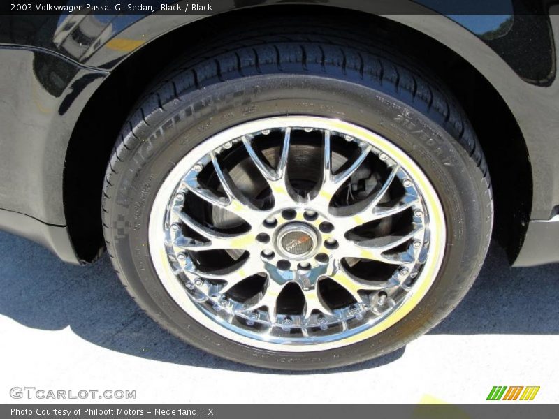 Black / Black 2003 Volkswagen Passat GL Sedan