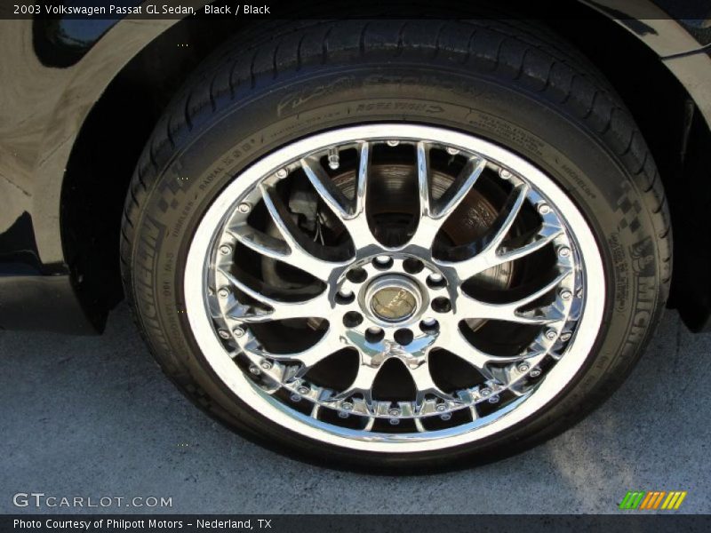 Black / Black 2003 Volkswagen Passat GL Sedan