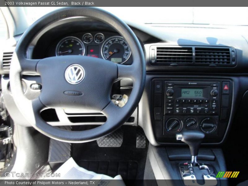 Black / Black 2003 Volkswagen Passat GL Sedan