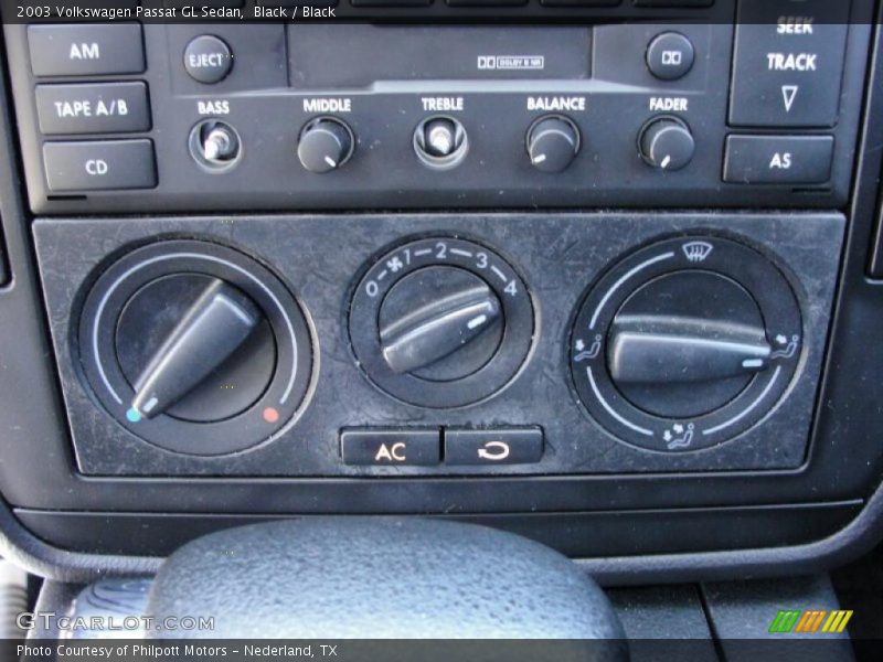 Black / Black 2003 Volkswagen Passat GL Sedan