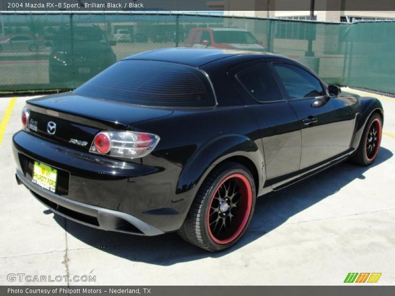 Brilliant Black / Black 2004 Mazda RX-8 Sport