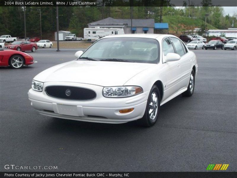 White / Light Cashmere 2004 Buick LeSabre Limited