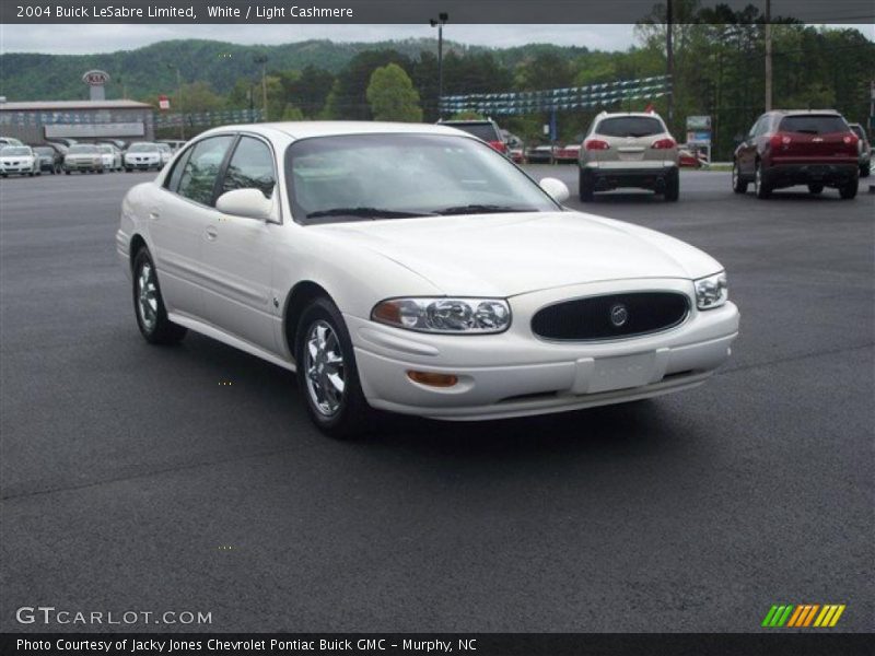 White / Light Cashmere 2004 Buick LeSabre Limited