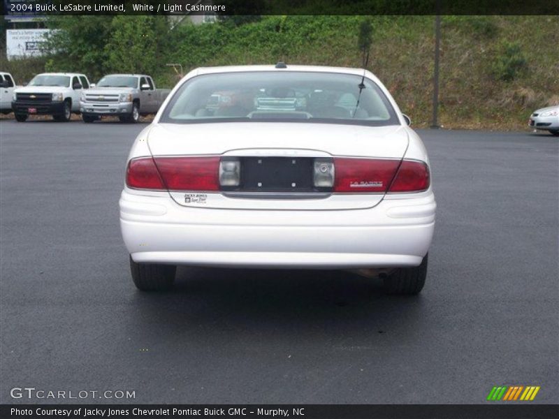 White / Light Cashmere 2004 Buick LeSabre Limited