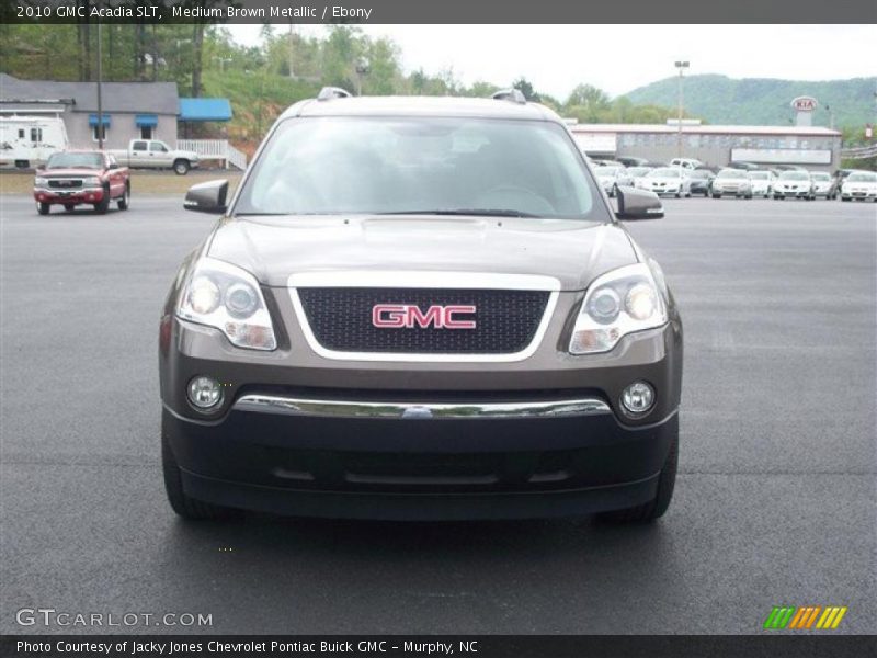 Medium Brown Metallic / Ebony 2010 GMC Acadia SLT