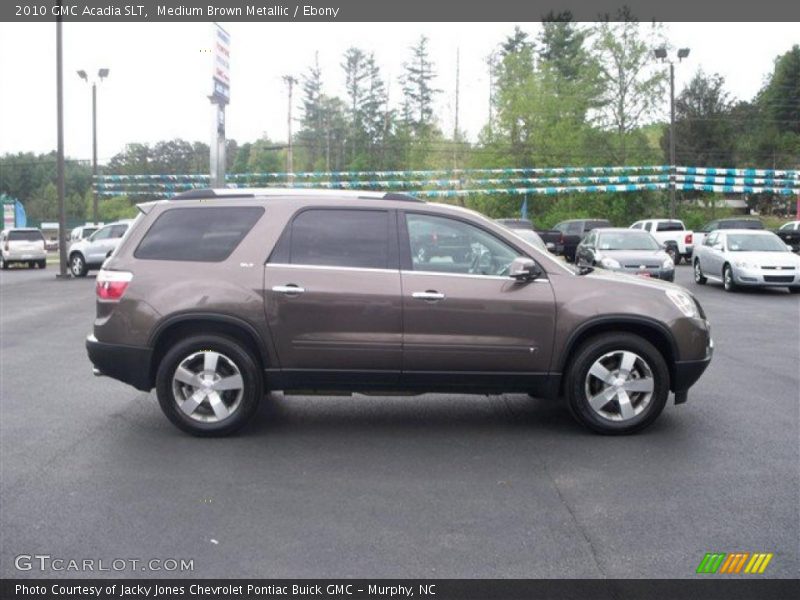 Medium Brown Metallic / Ebony 2010 GMC Acadia SLT