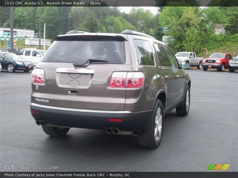 Medium Brown Metallic / Ebony 2010 GMC Acadia SLT