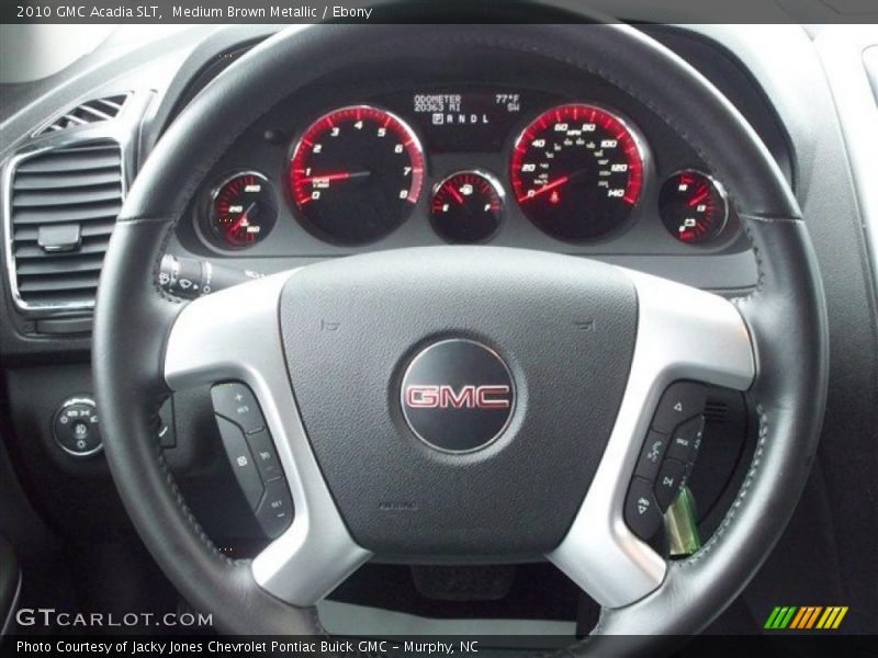 Medium Brown Metallic / Ebony 2010 GMC Acadia SLT